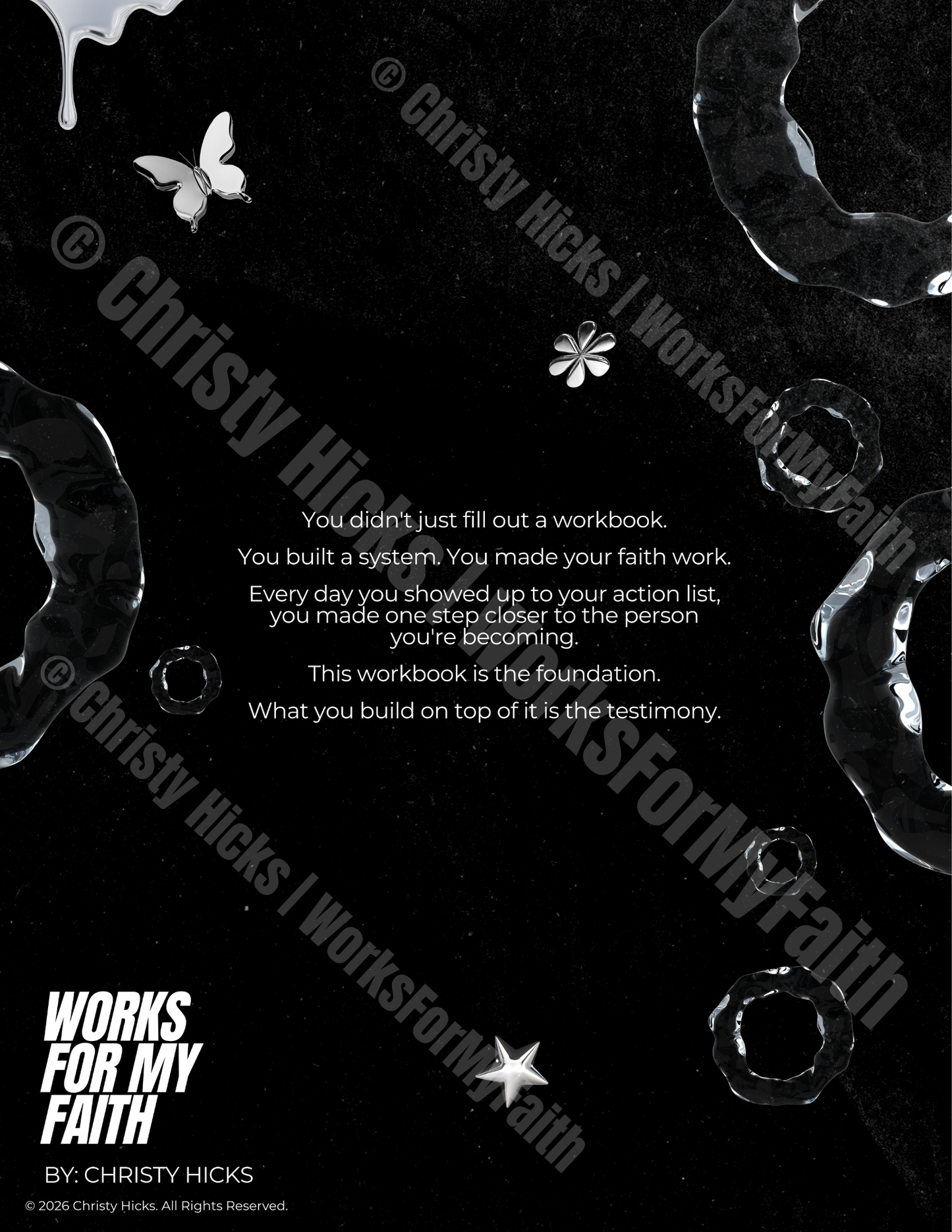 Works for My Faith: A Roadmap to Clarify Your Goals (Digital Workbook)